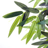 Outsunny 6FT Artificial Bamboo Tree, Faux Greenery Plant, Decorative Tree in Nursery Pot for Indoor Outdoor Décor