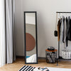 HOMCOM 61" x 15" Full Length Mirror, Floor Standing Mirror, Rectangular Full Body Mirror for Bedroom, Living Room, Black