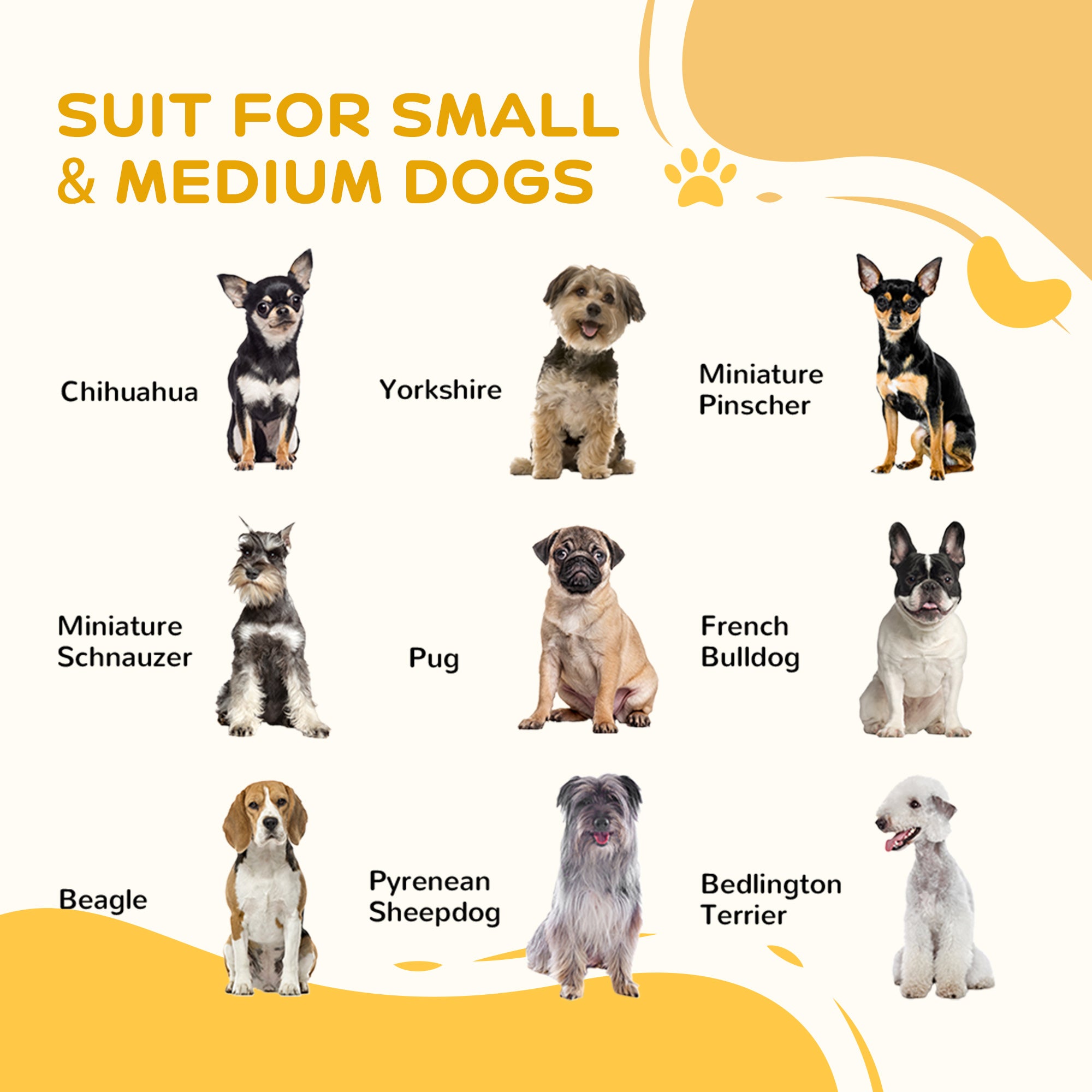 PawHut 33" - 60" x 31.5" Indoor & Outdoor Dog Playpen for Small & Medium Dogs, Dog Kennel Outdoor Playpen Dog Exercise Pen with Tall Height, Dog Run Enclosure