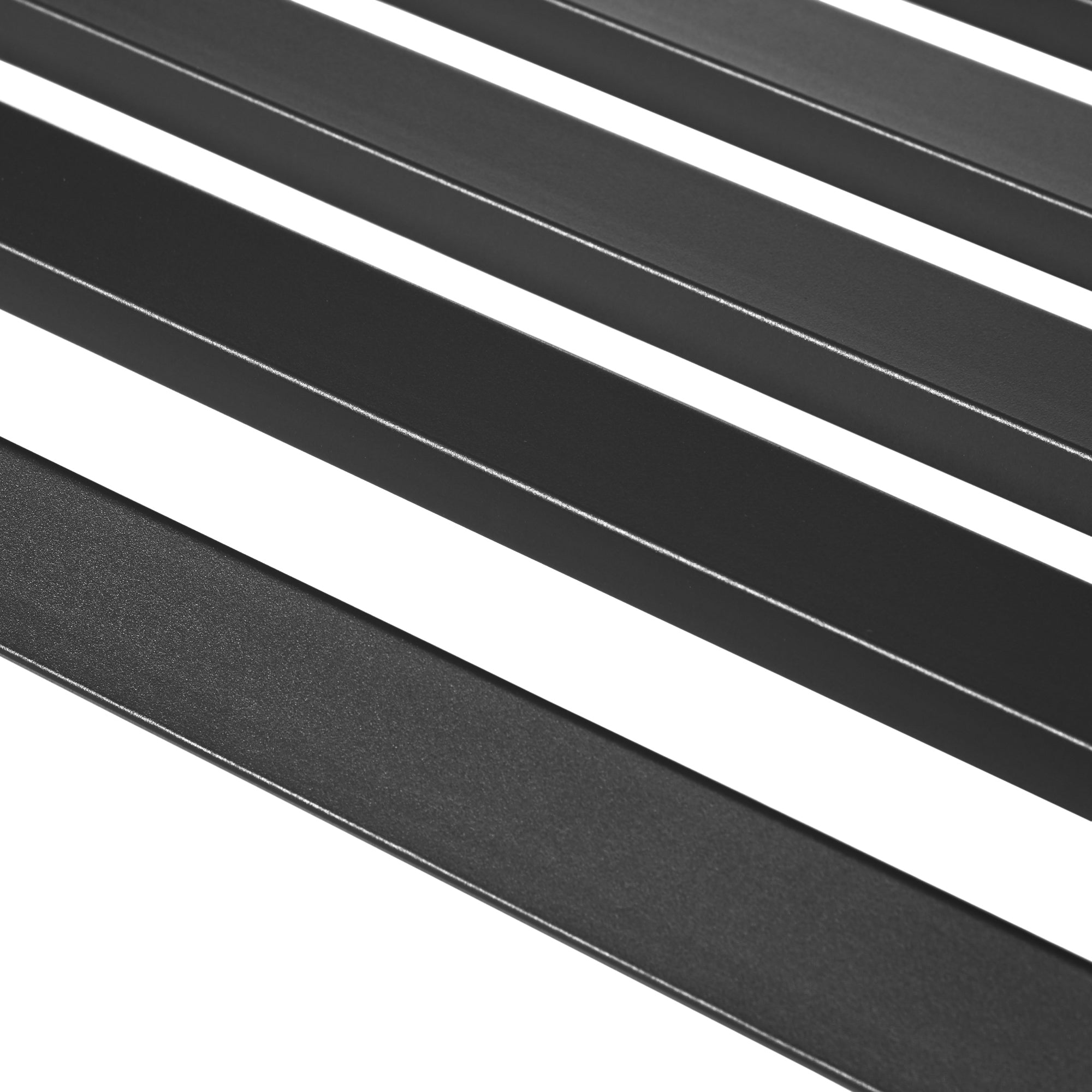 Outsunny 2 Seater Outdoor Bench, Metal Garden Bench with Slatted Backrest and Seat, Patio Loveseat for Yard, Lawn, Porch, Black