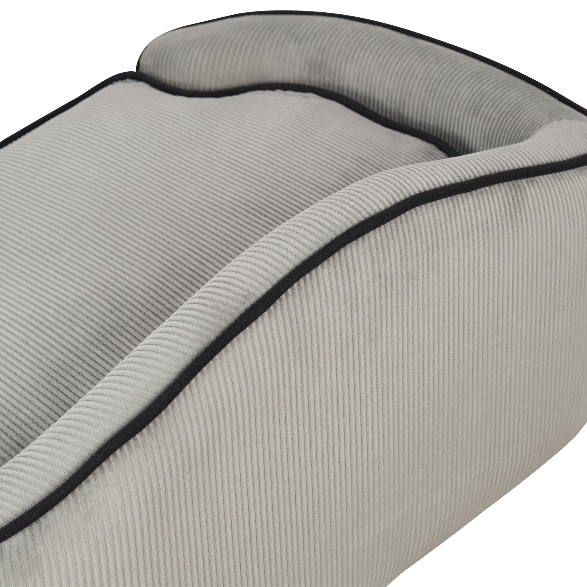 PawHut Dog Sofa for Small Dogs, Pet Chair Bed with Soft Cushion, Cat Couch with Removable Cover, 66.5 x 45 x 35.5cm - Grey