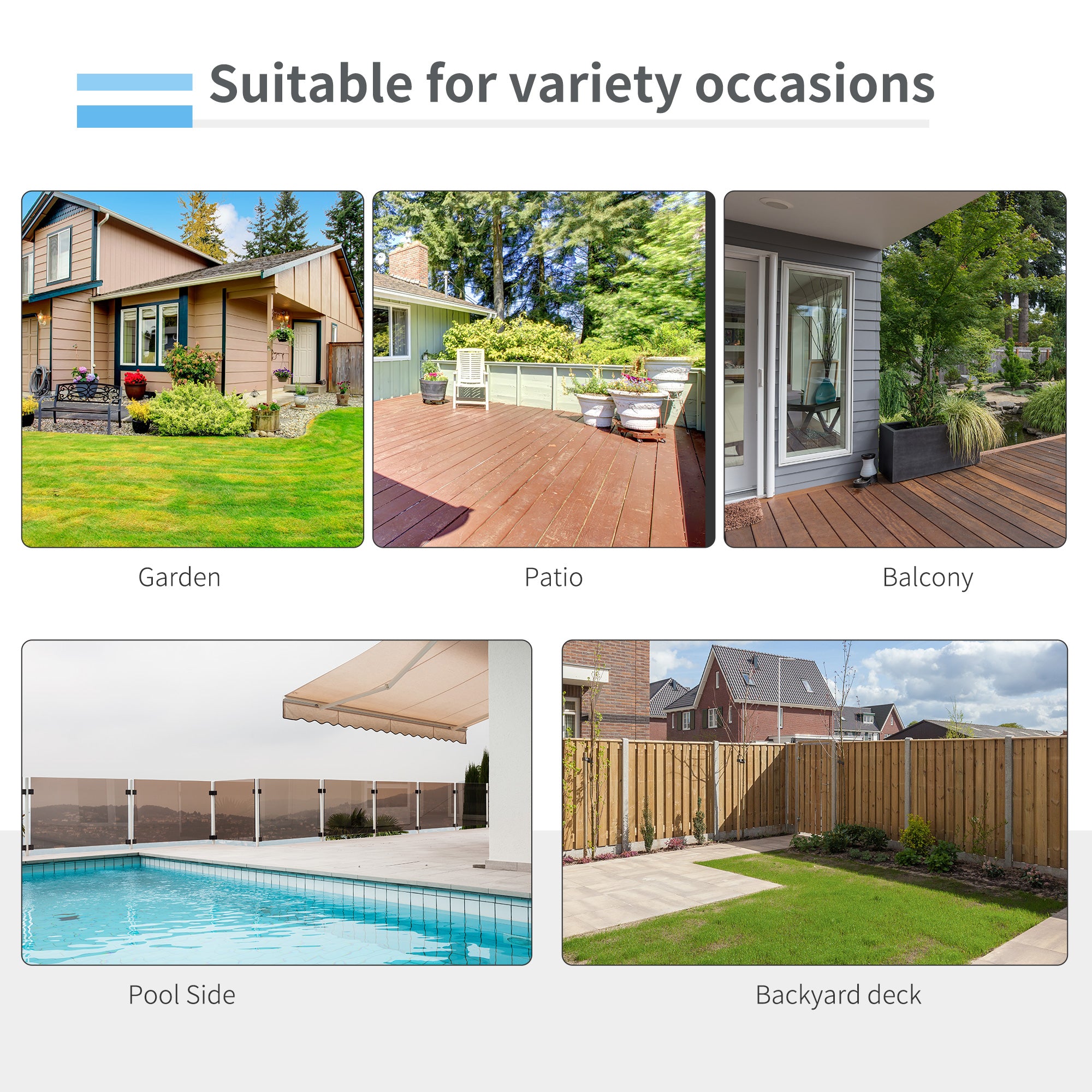 Outsunny Heavy-duty Adjustable Folding Reclining Chair Outdoor Sun Lounger Patio Chaise Lounge Garden Beach Gravity Lounge with Pillow, 7 Adjustable Backrest Positions, Blue