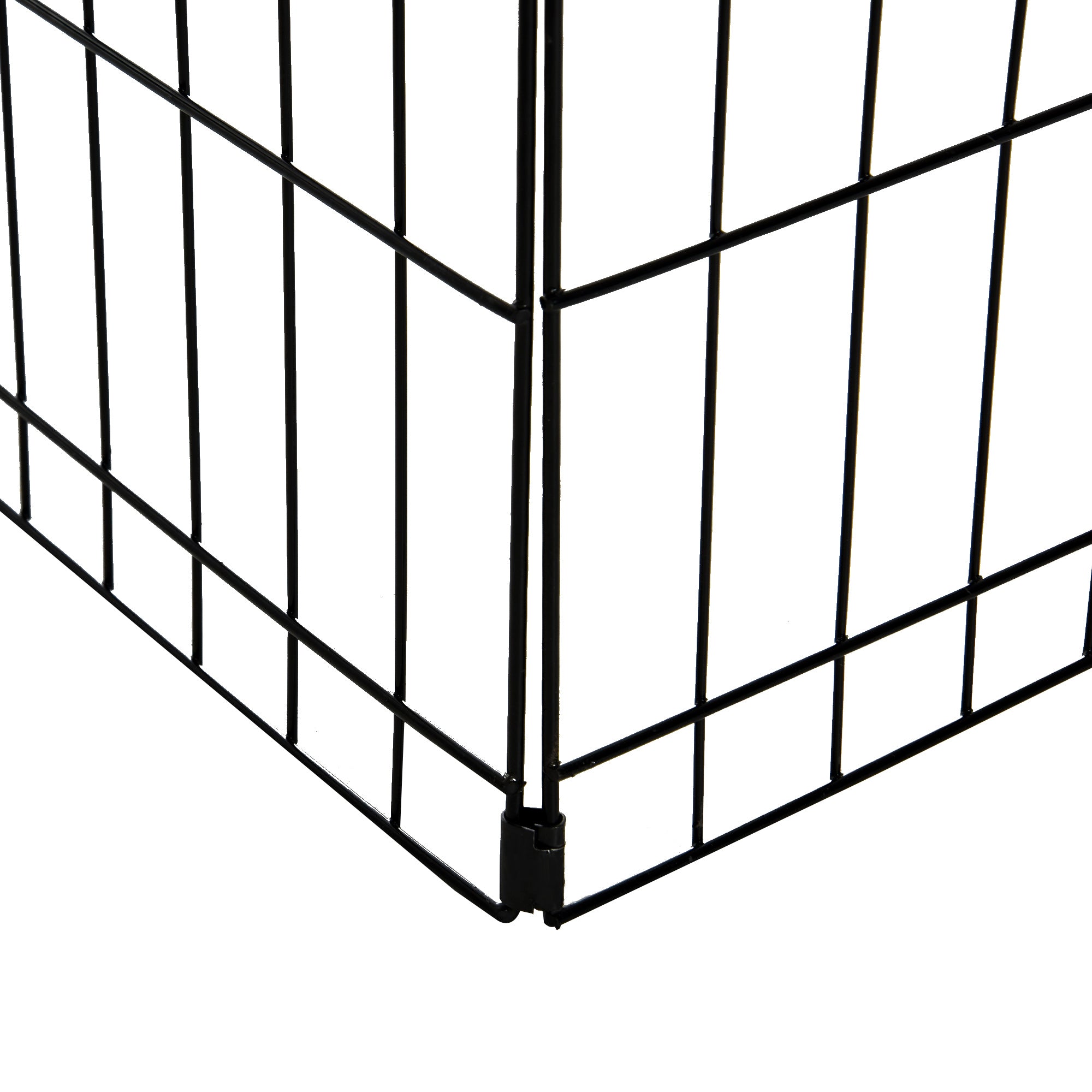 PawHut Dog Playpen Puppy Play Pen, Pet Exercise Fences for Outside Indoor, Foldable Dog Kennel, 24''H(Updated)