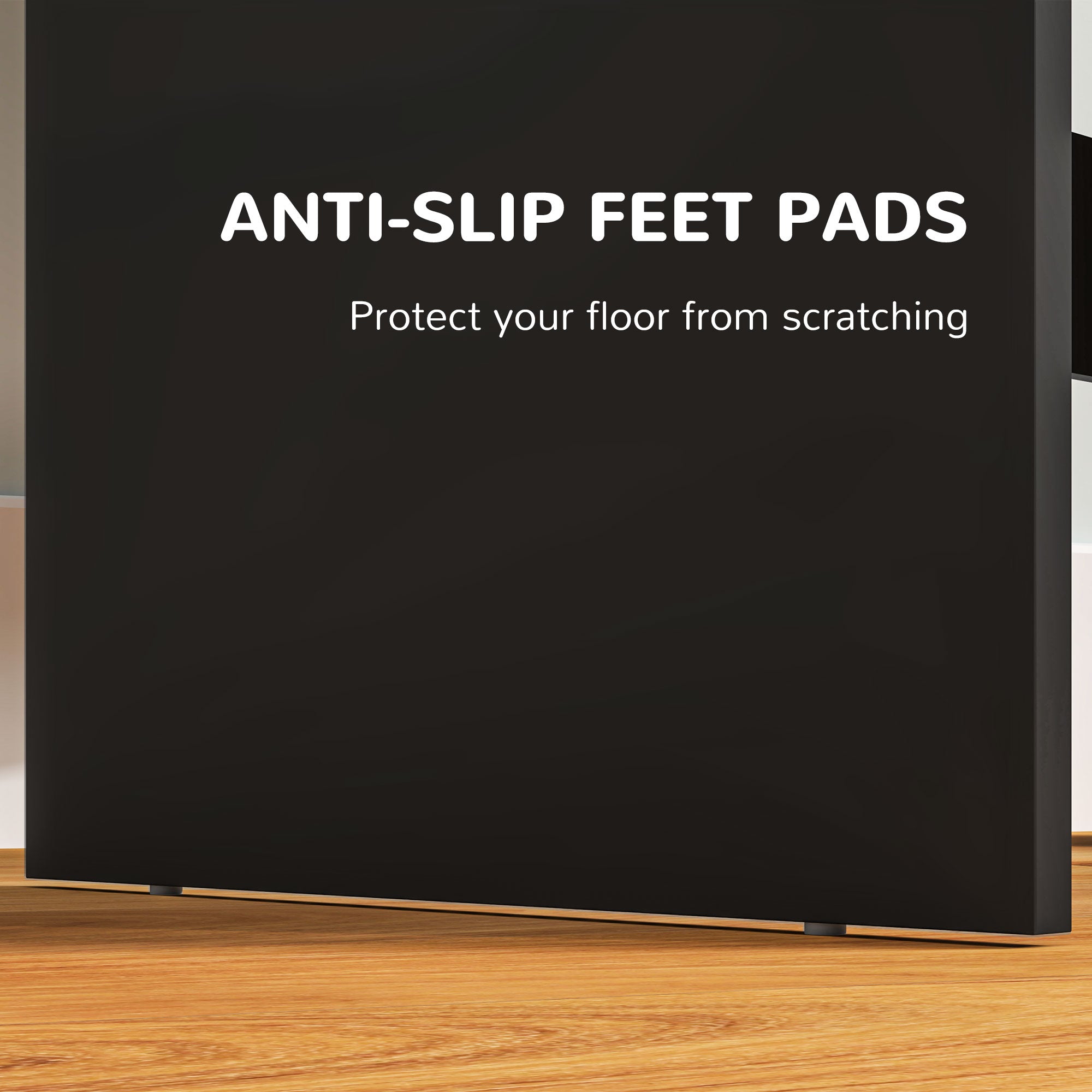 HOMCOM Makeup Vanity Desk with Mirror, for Bedroom, Modern Dressing Table with 2 Storage Drawers, 3 Compartments, for Women Girls, Black