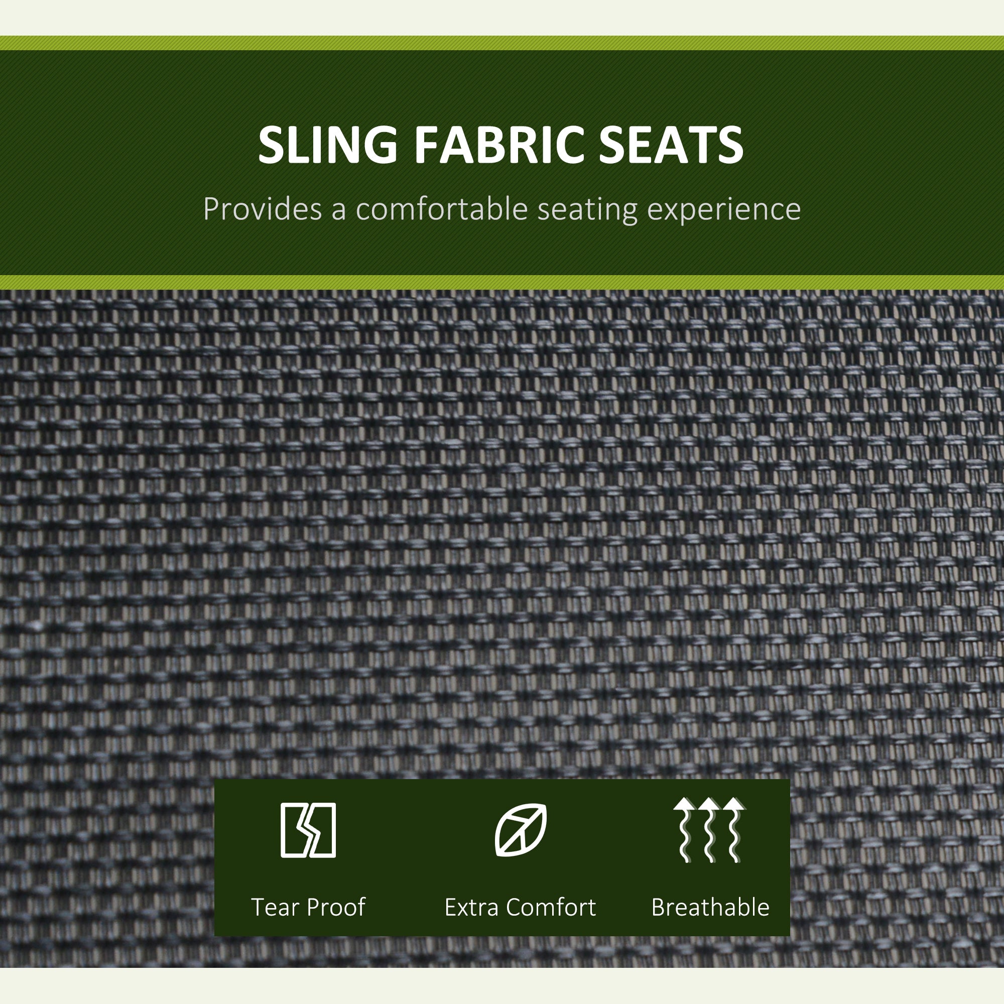 Outsunny 3 Person Patio Swing Seats with Adjustable Canopy Outdoor Swing Chair Bench for Garden, Poolside, Black