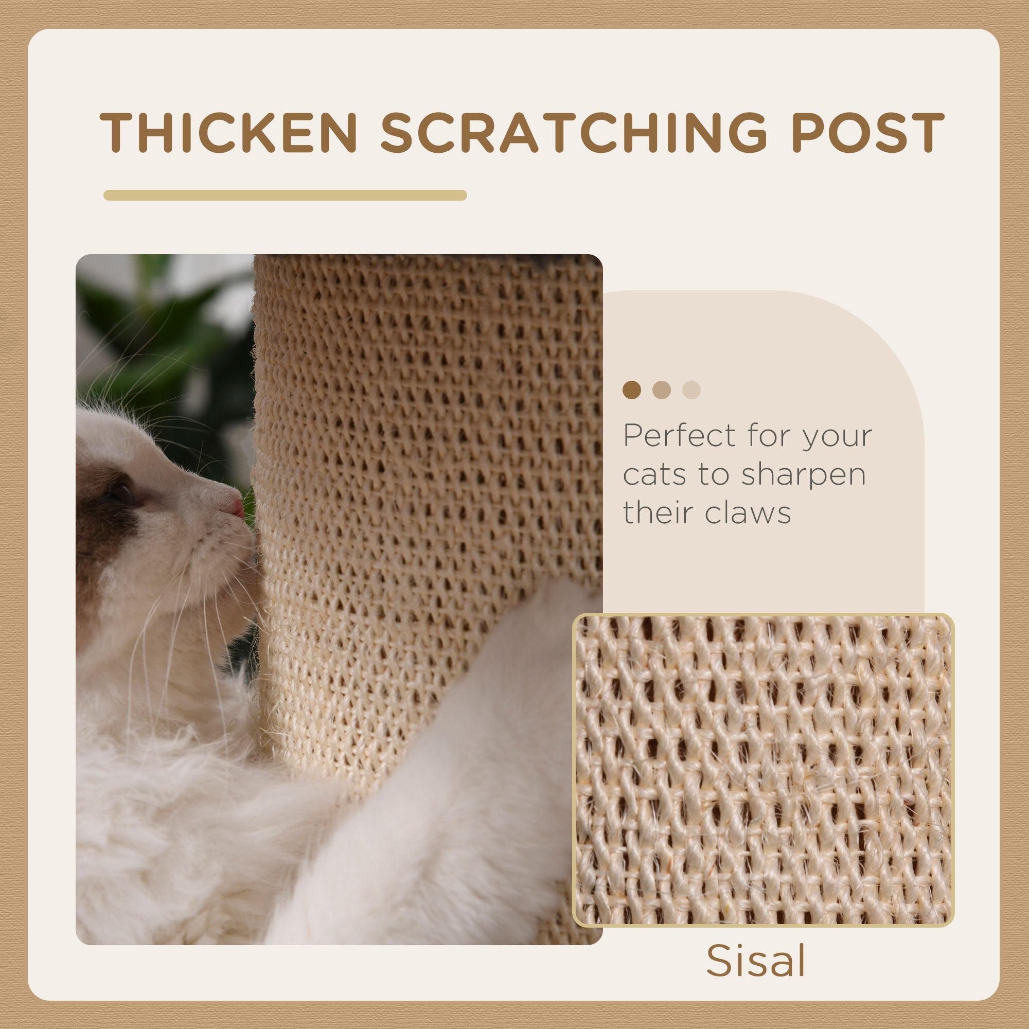 PawHut 96cm Cat Tree for Indoor Cats Kitten Tower Multi level Activity Center Pet Furniture with Sisal Scratching Post Condo Removable Cover Grey