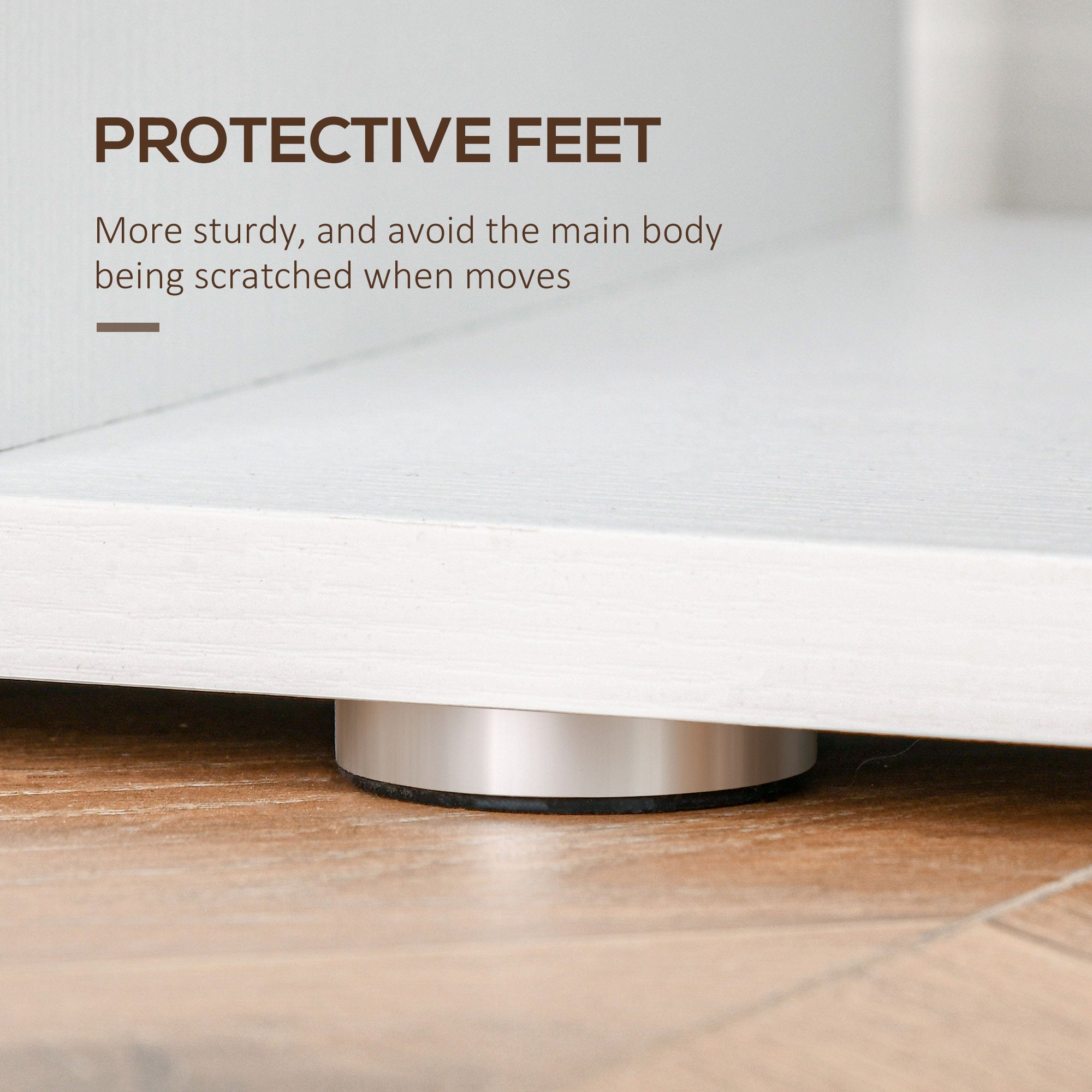 HOMCOM 6-Tiers Geometric Wooden Bookcase, Storage Display Bookshelf, S-Shaped Unit Home Divider Office Furniture, White