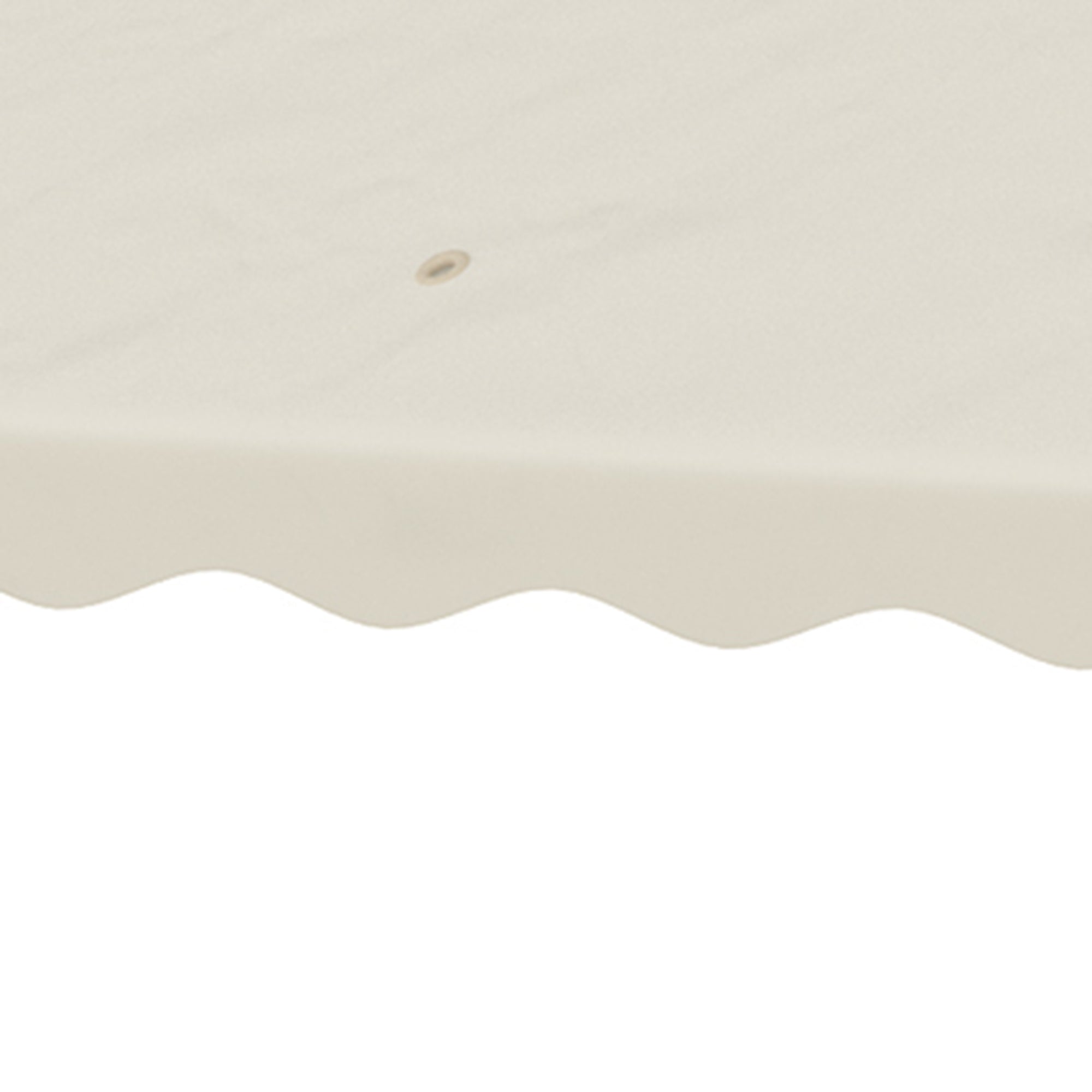 Outsunny 10' x 10' Gazebo Replacement Canopy Cover, 2 Tier Gazebo Roof Replacement TOP ONLY, Cream
