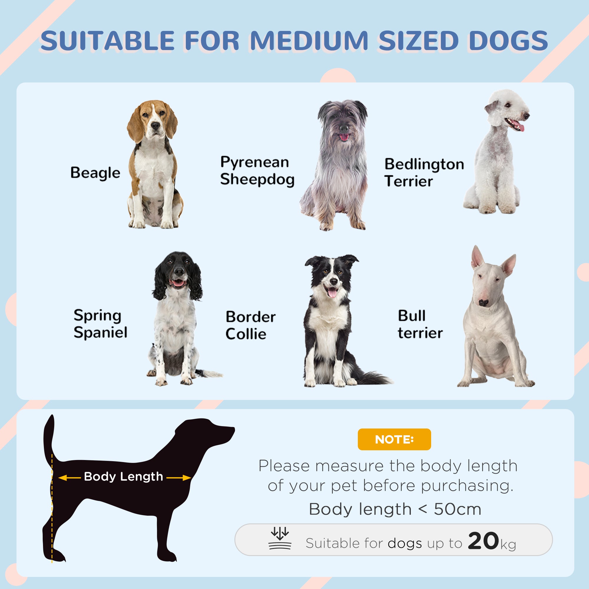 PawHut Dog Kennel Outdoor Wooden Dog House with Removable Floor, Elevated Pet Shelter, Anti-Corrosion Wood, for Medium Dogs, 82H x 75W x 88Dcm - Grey