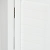 kleankin Bathroom Wall Cabinet, Medicine Cabinet, Over Toilet Storage Cabinet with Adjustable Shelf for Living Room and Entryway, White