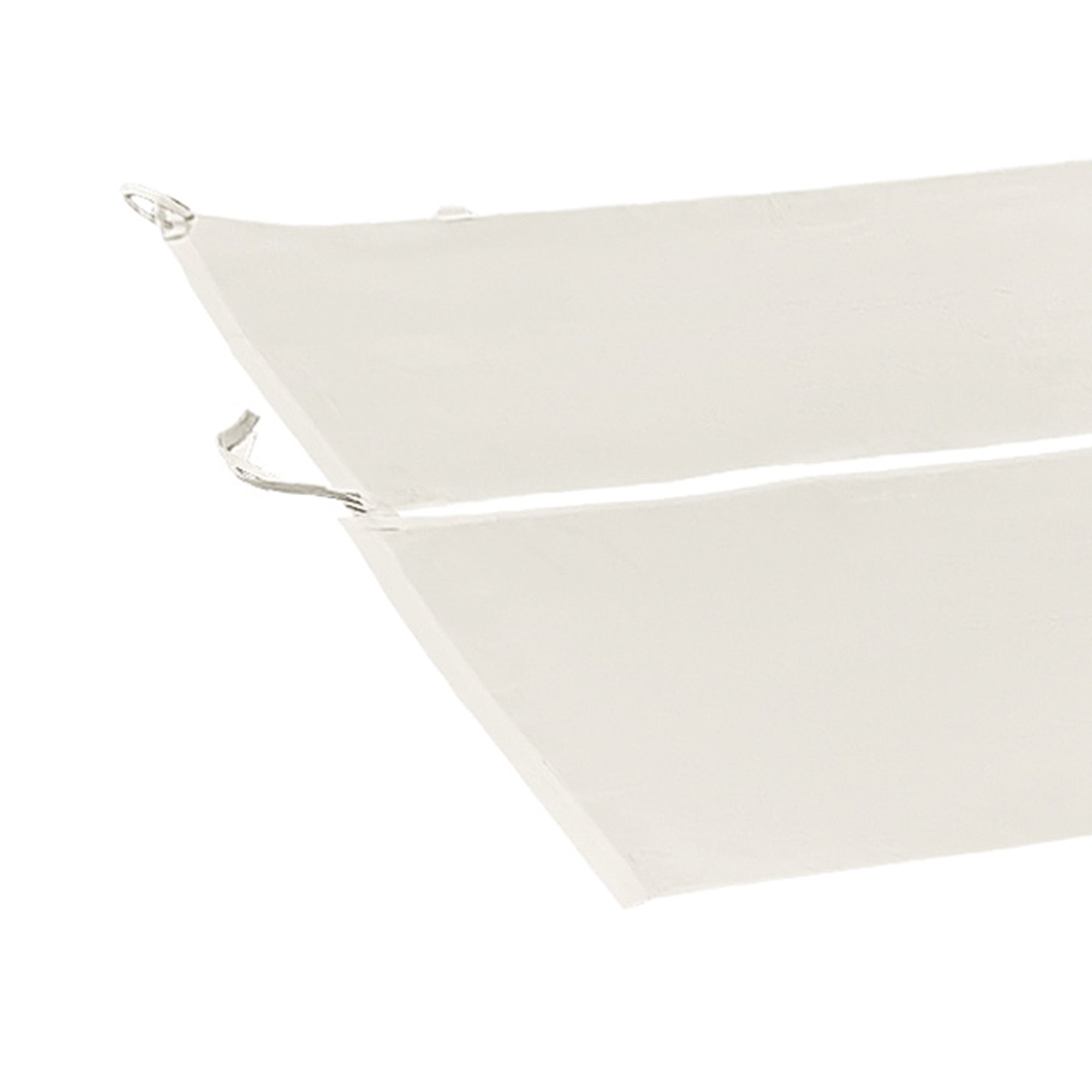 Outsunny 2 Pieces 16.4 x 7.8ft Retractable Pergola Canopy Replacement Cover, Universal Pergola Shade Replacement with Weight Rods, for 9.8' x 9.8' Pergola, Beige