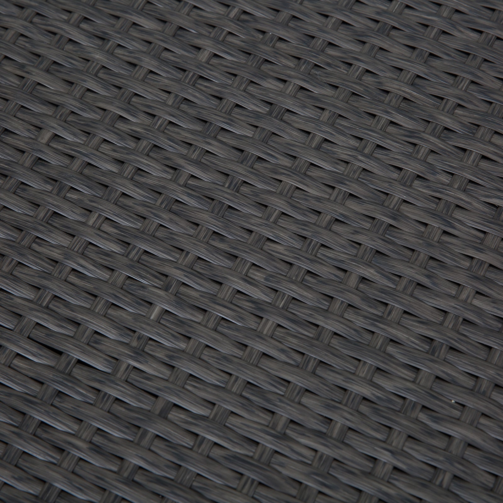 Outsunny Wicker Deck Box, 118 Gallon PE Rattan Outdoor Storage Box with Plastic Top Lid and Handles for Indoor, Patio Furniture Cushions, Pool Essentials, Garden Tools, Grey