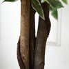 Outsunny 5.3FT Artificial Ficus Tree, Fake Tree with Leaves, Faux Plant in Nursery Pot for Indoor and Outdoor Decoration
