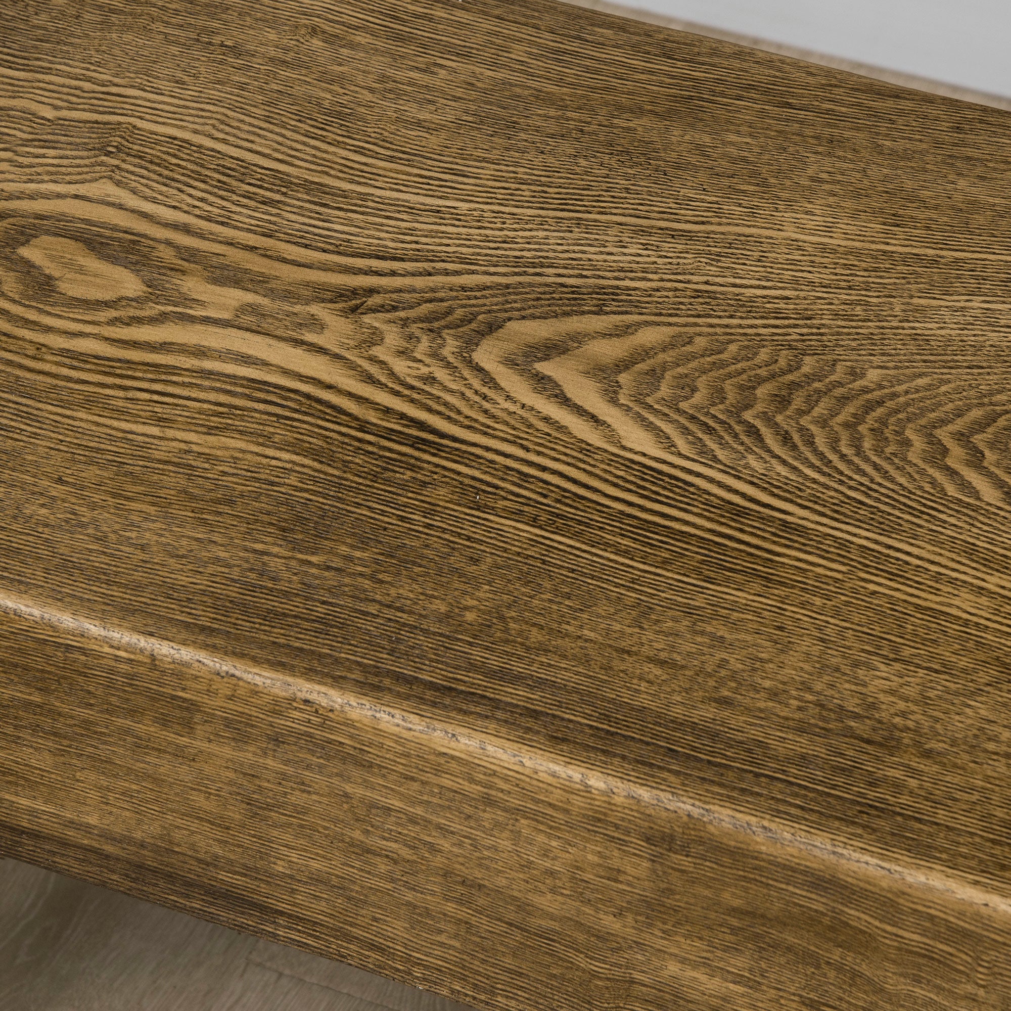 HOMCOM Garden Bench with Metal Legs, Rustic Wood Effect Concrete Dining Bench, Indoor or Outdoor Use for Patio, Park, Porch and Lawn, Natural and Black