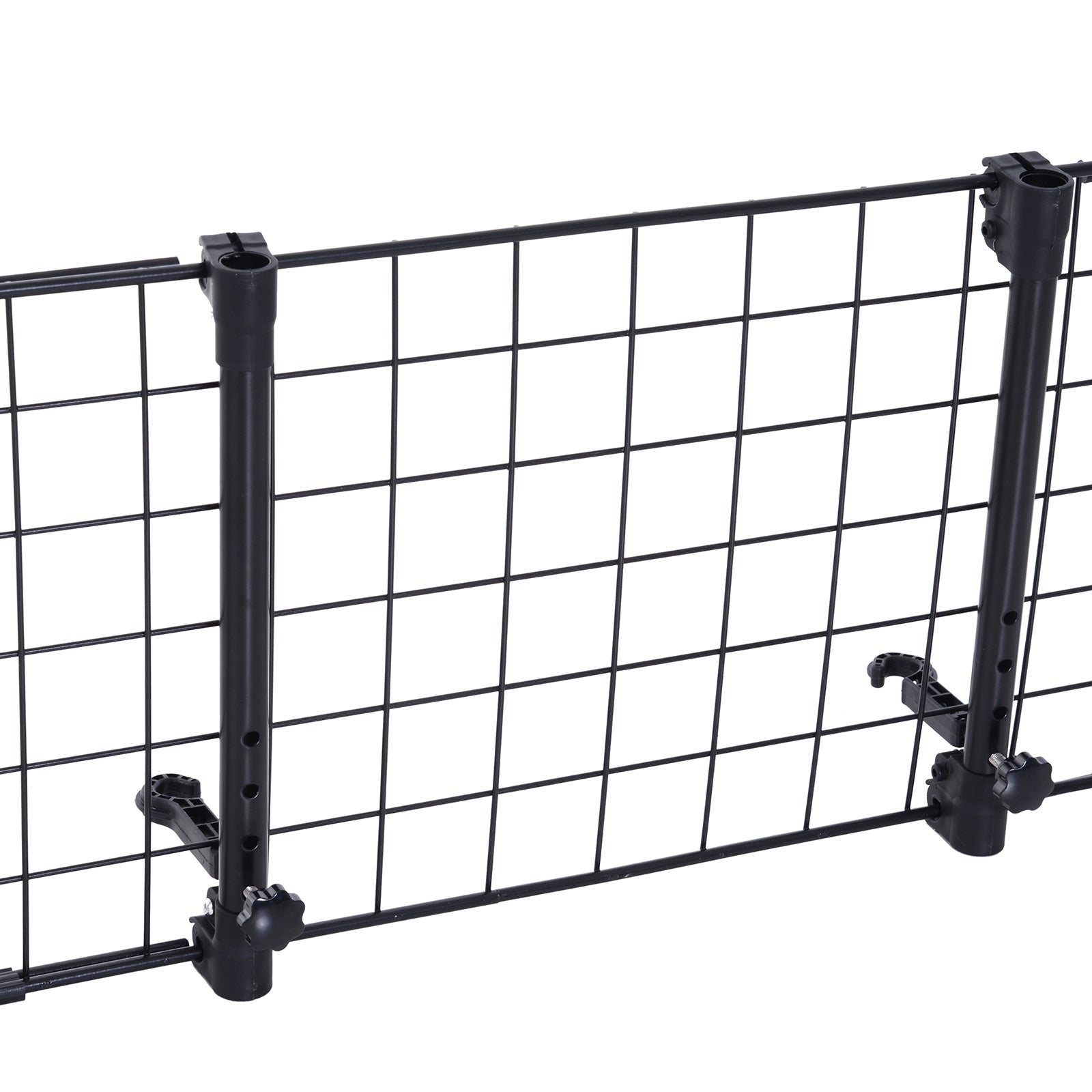 PawHut 36"-57" Adjustable Dog Car Barrier, Vehicle Pet Barrier Heavy Duty Dog Fence Car Safety Guard Gate for SUV Vans Trucks