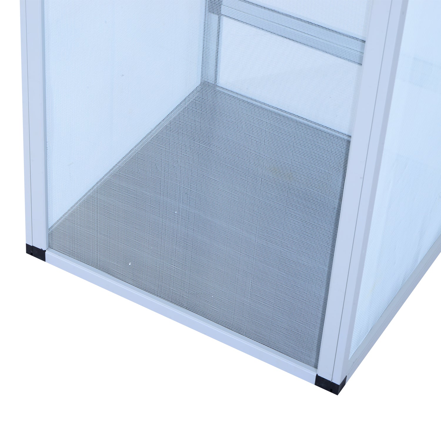PawHut Reptile Tank Cage Aluminum Vivarium Waterproof Pet Breeder Breeding Snake Lizard Turtle Spider Tall Enclosure (Large Size)
