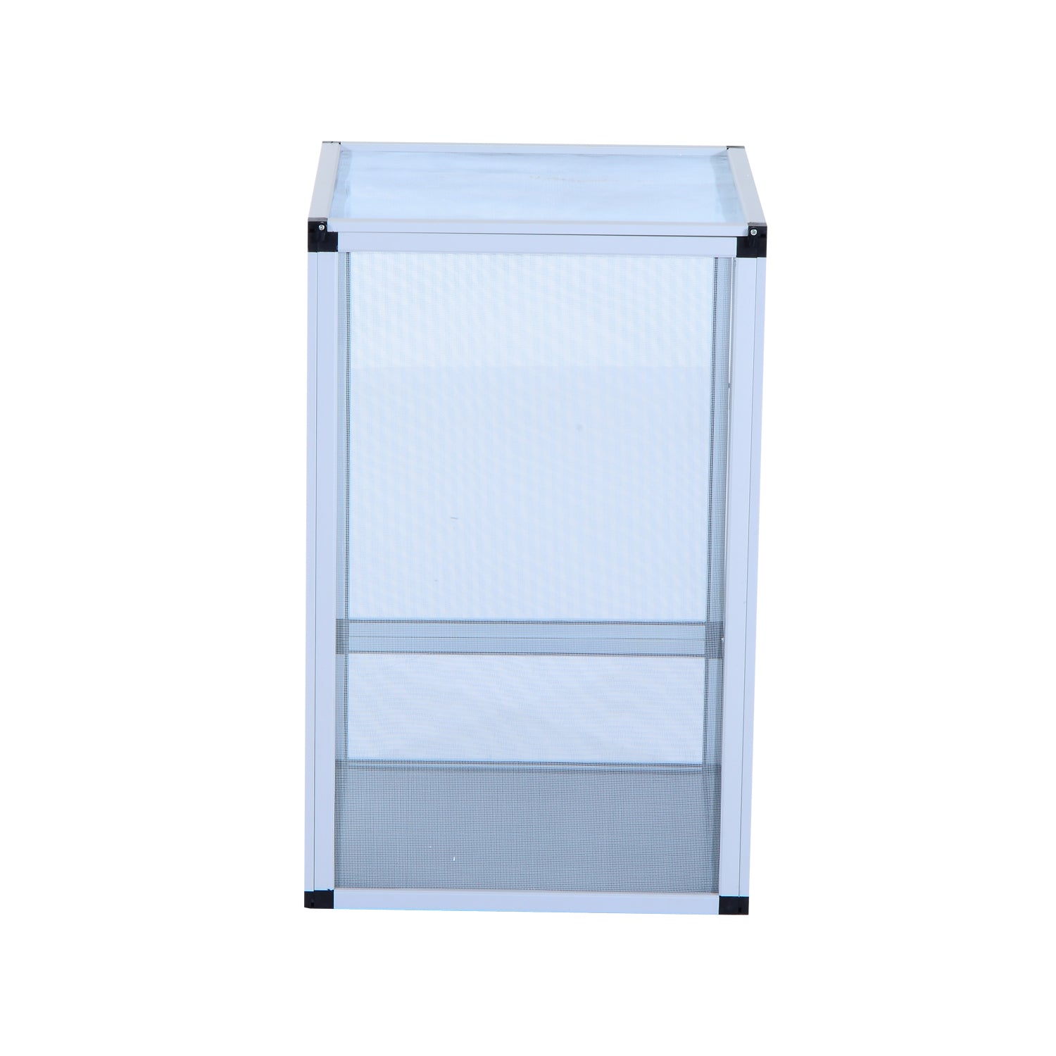 PawHut Reptile Tank Cage Aluminum Vivarium Waterproof Pet Breeder Breeding Snake Lizard Turtle Spider Tall Enclosure (Large Size)