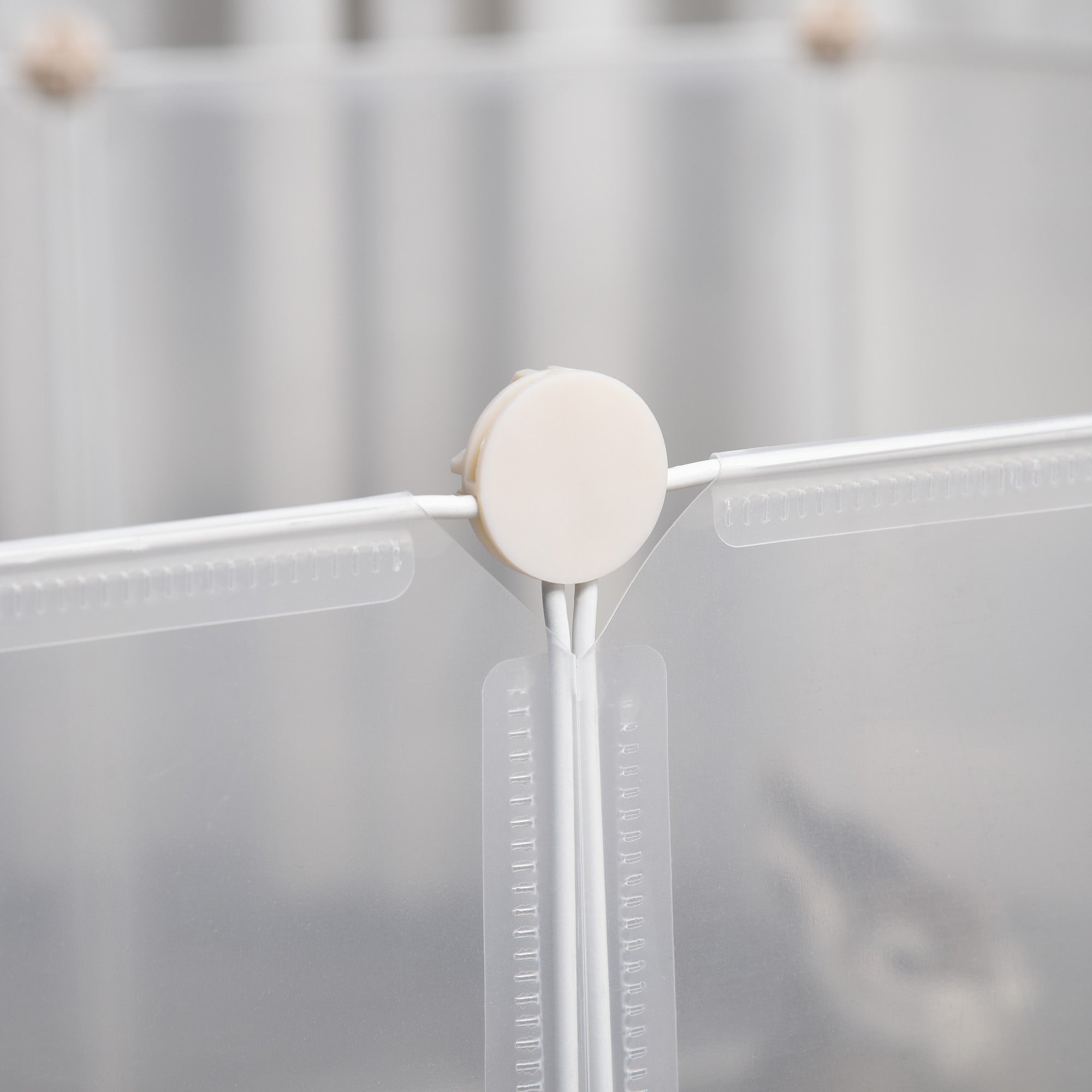 PawHut Pet Puppy Dog Playpen, Portable DIY Catio Small Animal Cage for Bunny Chinchilla Guinea Pig Indoor Outdoor, 12 Panel, 17.7 x 13.8 Inch