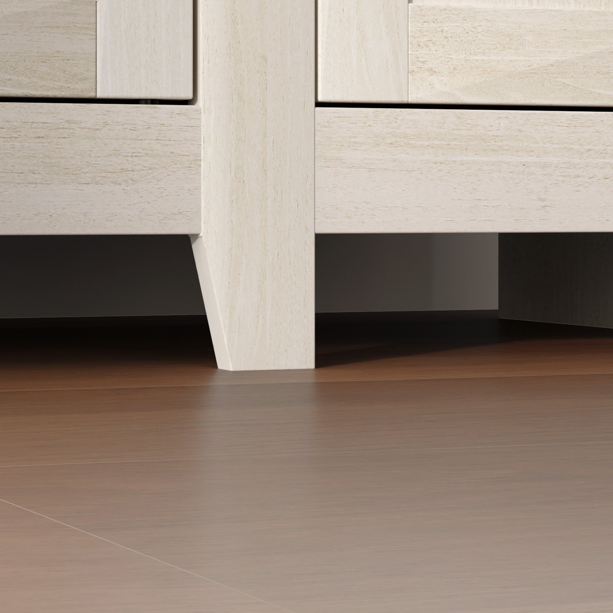 HOMCOM Farmhouse Sideboard, Buffet Cabinet with Storage, Kitchen Storage Cabinets with 4 Barn-style Doors and Adjustable Shelves, Coffee Bar Cabinet, White Wood Grain