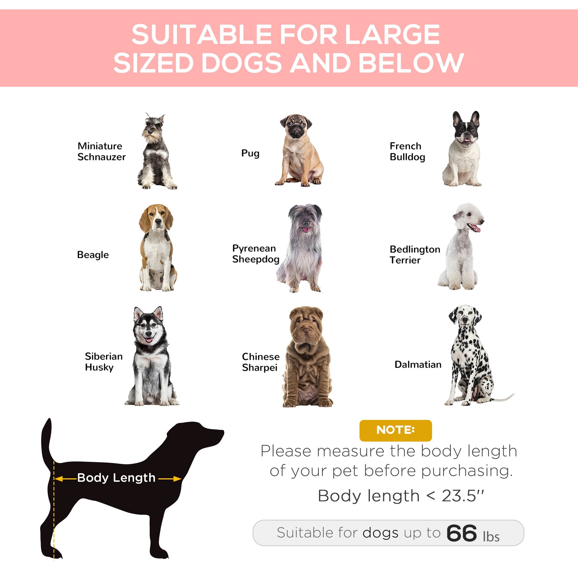PawHut Elevated Dog Bed, Raised Dog Cot for XL Sized Dogs, Indoor & Outdoor, 36