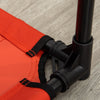 PawHut Elevated Dog Bed, Raised Dog Cot for XL Sized Dogs, Indoor & Outdoor, 36" x 30" x 7", Red