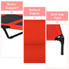 PawHut Elevated Dog Bed, Raised Dog Cot for XL Sized Dogs, Indoor & Outdoor, 36" x 30" x 7", Red
