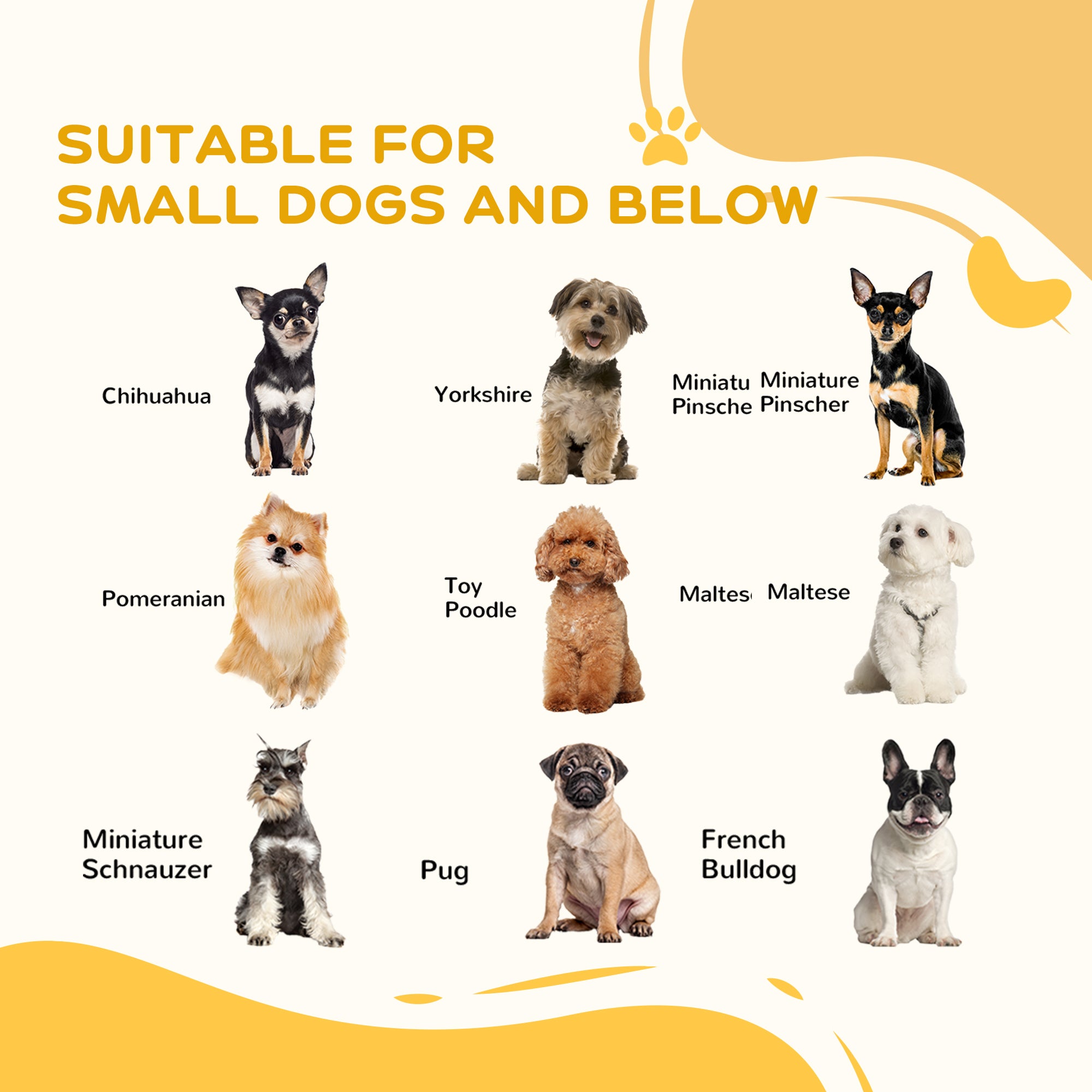 PawHut Freestanding Pet Gate Stair Gates for Dogs Foldable Wooden Dog Gate with 2 Support Feet, 61 cm Tall, for Doorways Hallways Staircases, Small Dogs - Grey