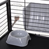 PawHut Metal Small Animal Cage, Rabbit Cage for Guinea Pig Chinchilla Hedgehog Bunny with Removable Wheels and Foldable Detachable Run Fence, 34.6" L x 50.6" W x 22" H
