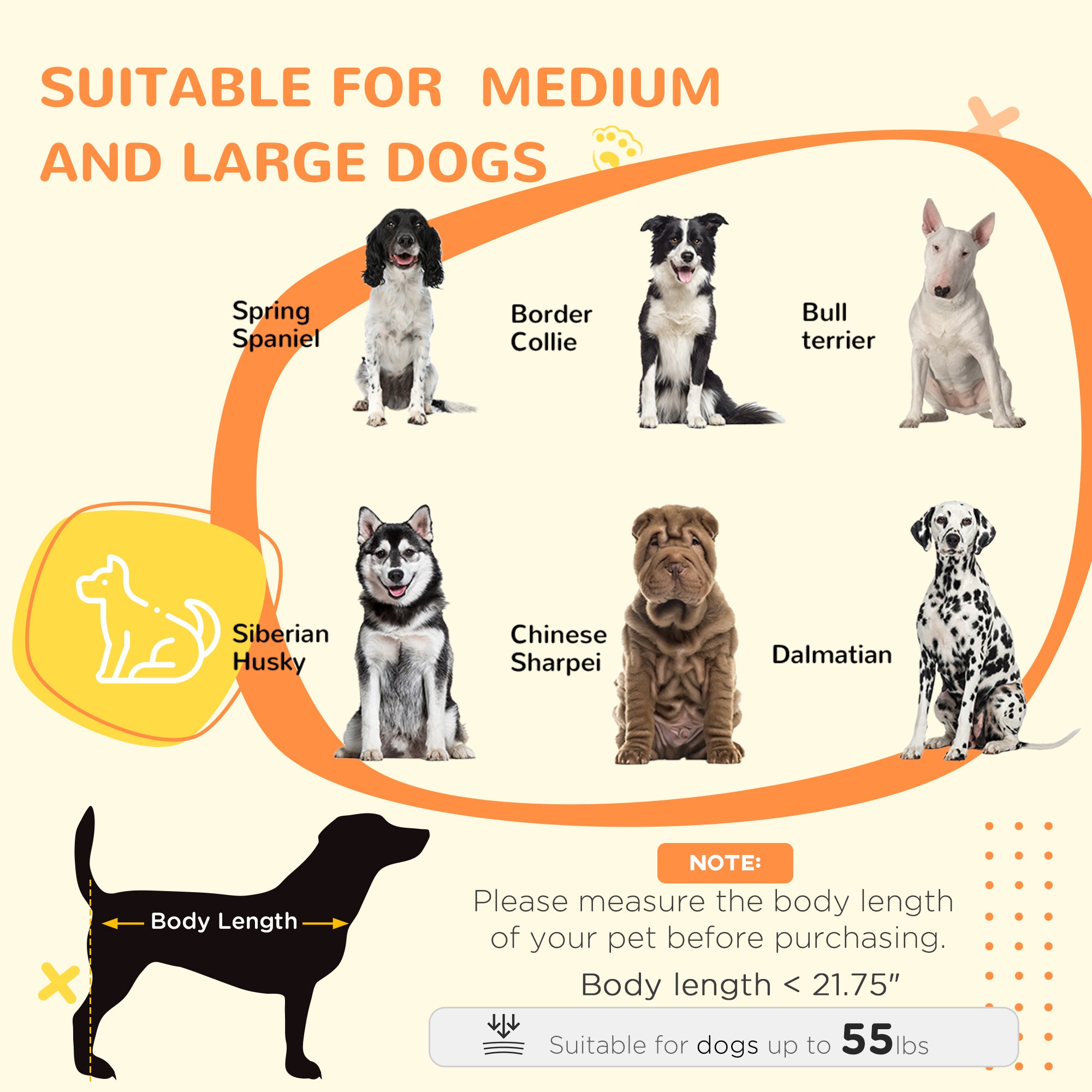 PawHut Modern Large Dog Crate End Table with Soft Cushion & Big Tabletop, Wooden Dog Crate Bed Indoor Dog Kennel Furniture with Washable Cushion Cover