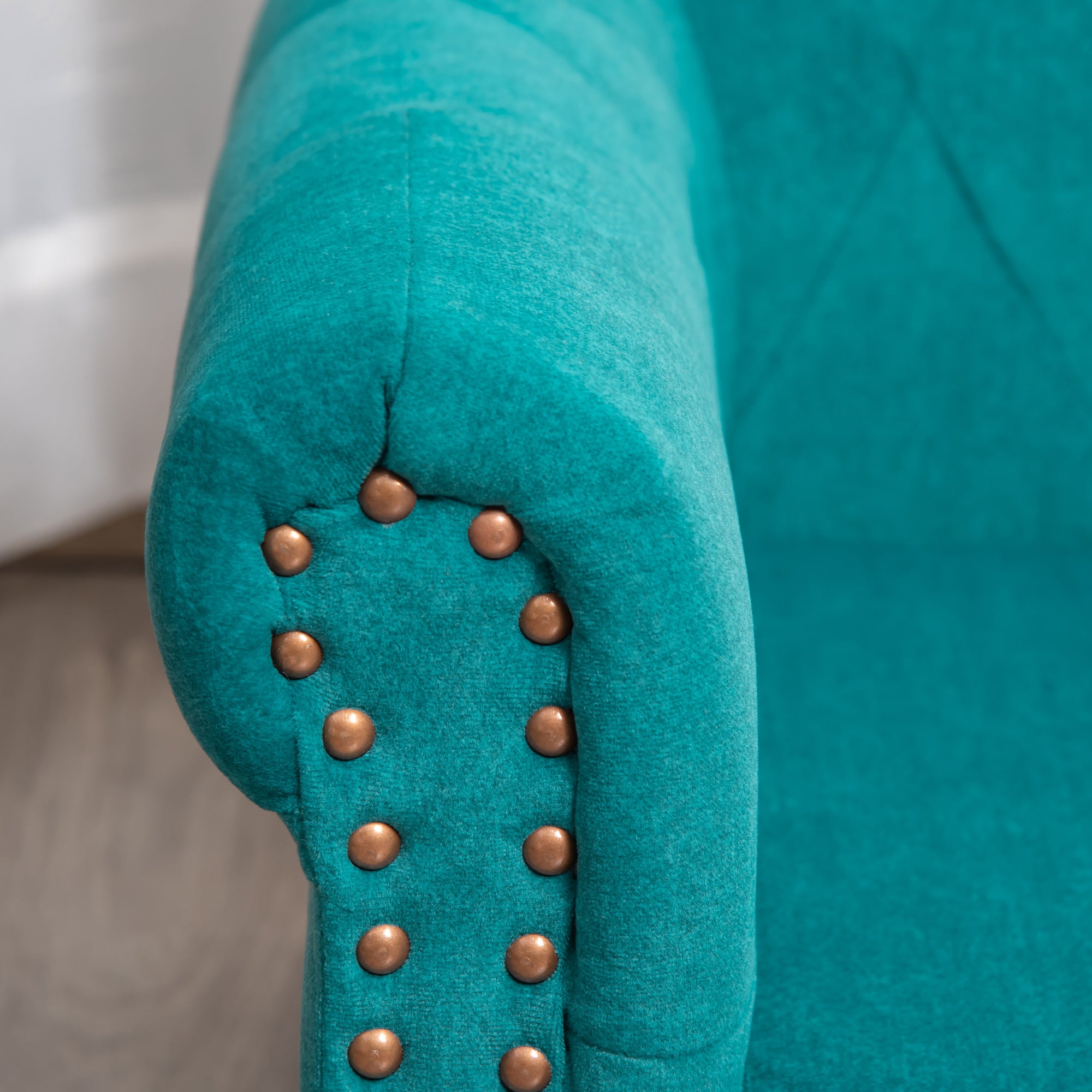 PawHut Dog Sofa with Soft Cushion, Pet Bed Cat Chair Couch with Water Resistant Fabric, Sponge Padded, Washable Cover, Easy Installation, Wooden Legs for Mini Sized Dogs - Green