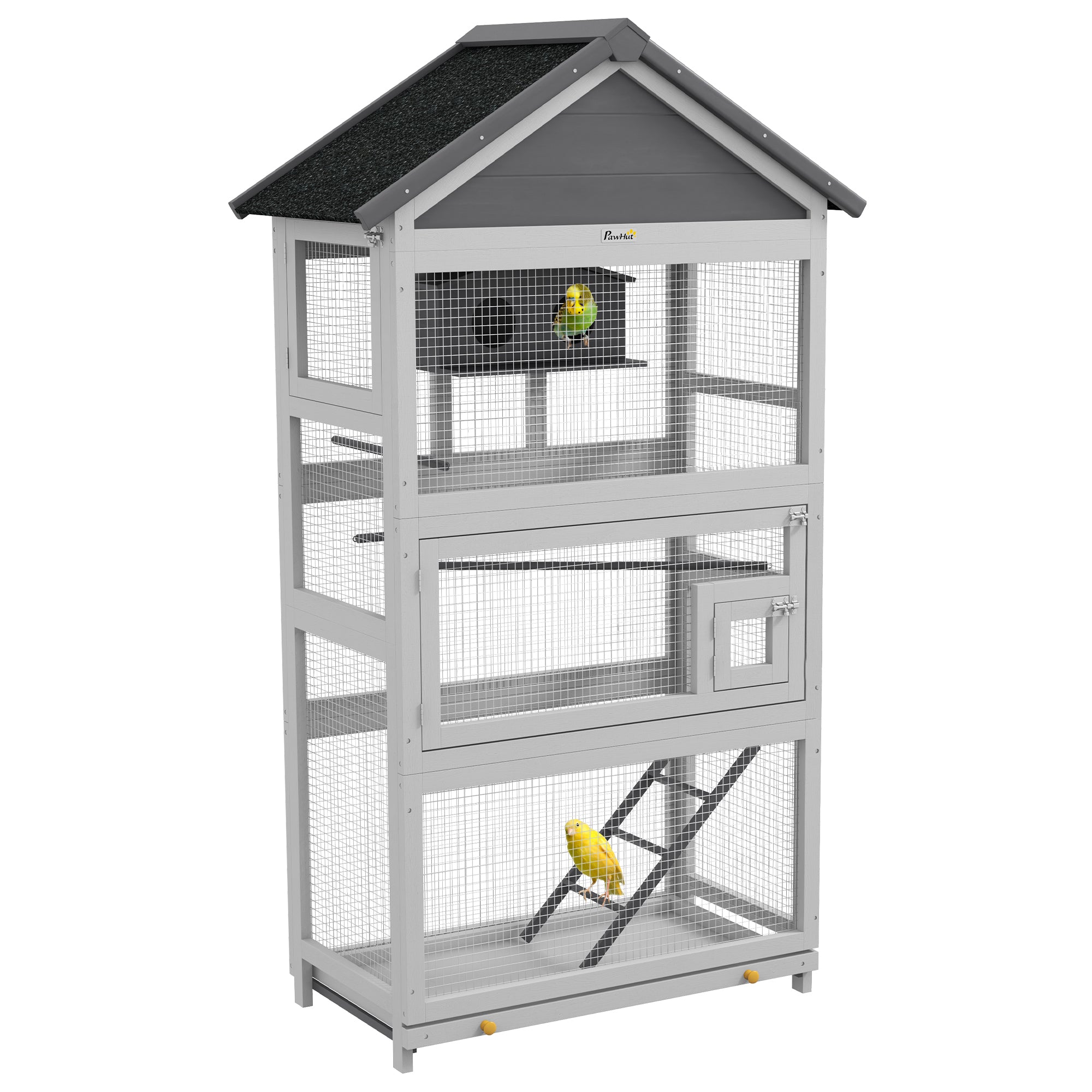 PawHut Wooden Bird Cage, 67