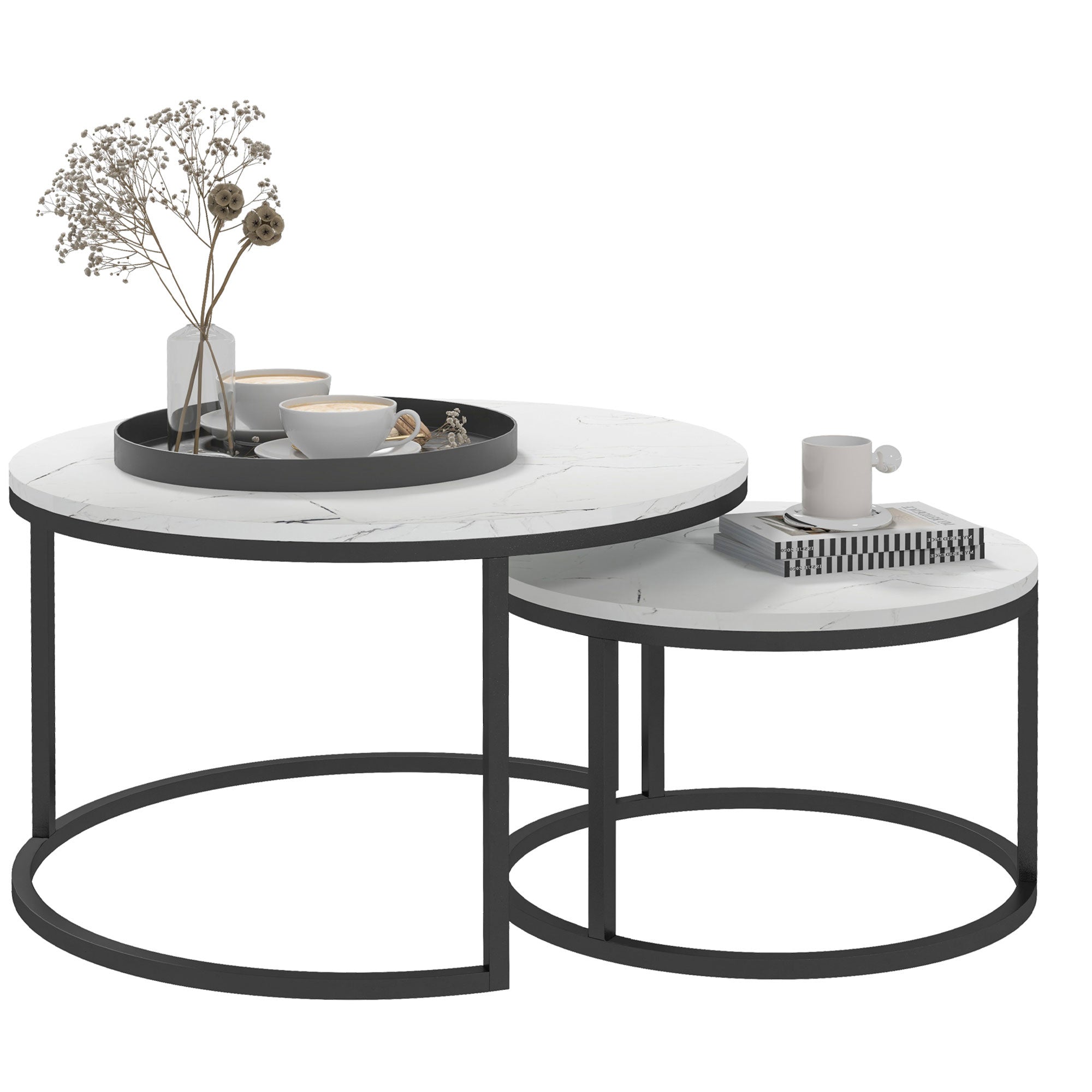 HOMCOM Nesting Tables, 31
