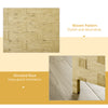 HOMCOM 5.6 Ft. Tall 4-Panel Room Divider, Paper Panel Freestanding Folding Privacy Screen Panels, Partition Wall Divider for Indoor Bedroom Office