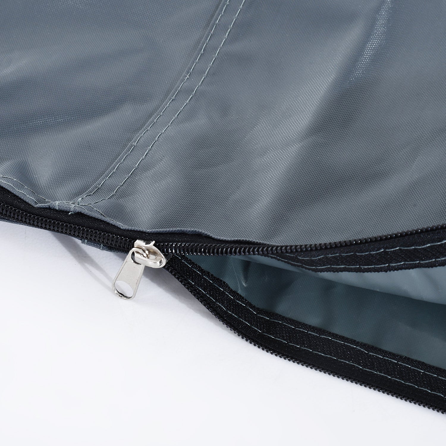 Outsunny Parasol Cover, Cantilever Umbrella Protector with Zipper for Outdoor, Garden, Patio, Grey