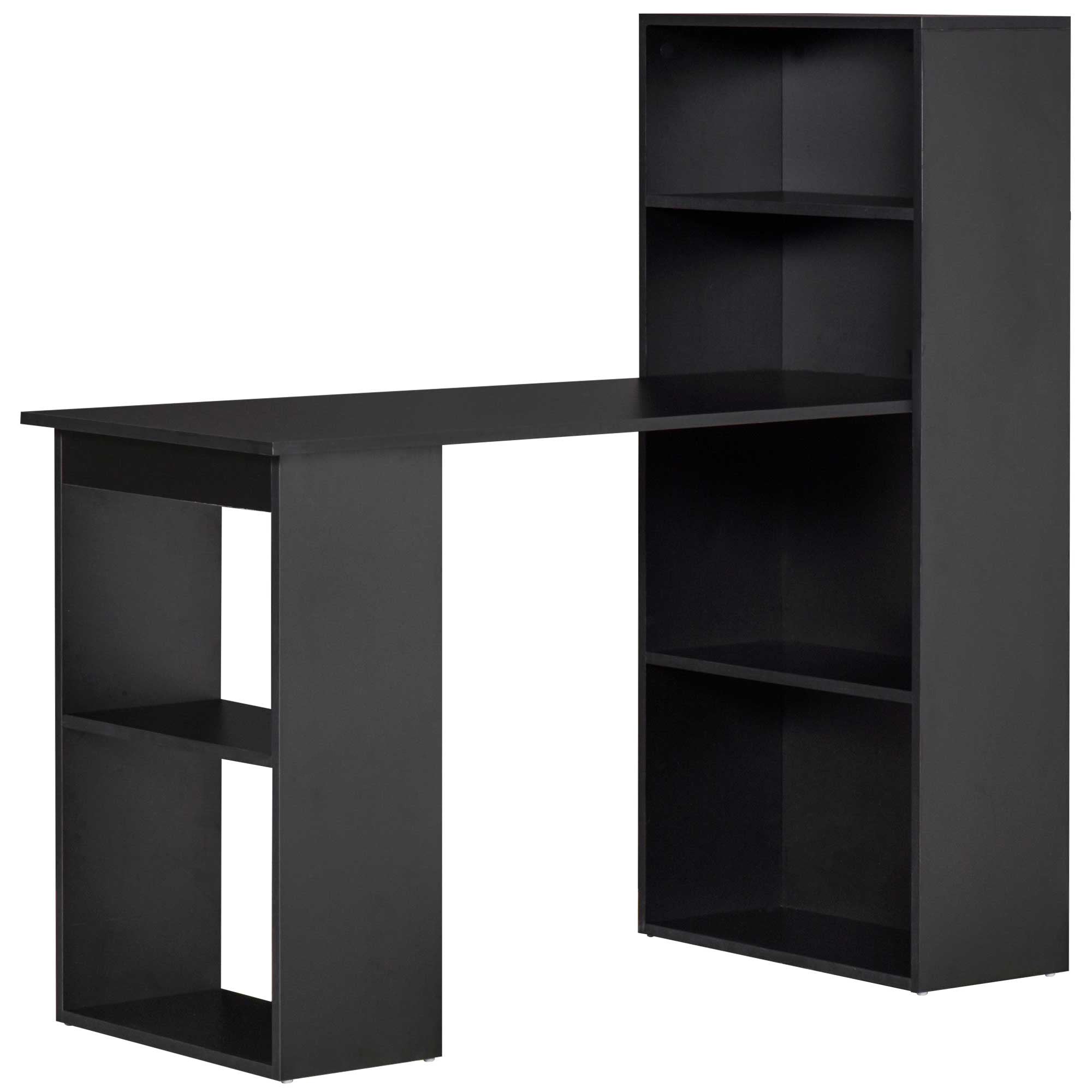 HOMCOM Modern Computer Desk with Storage Shelves, 47