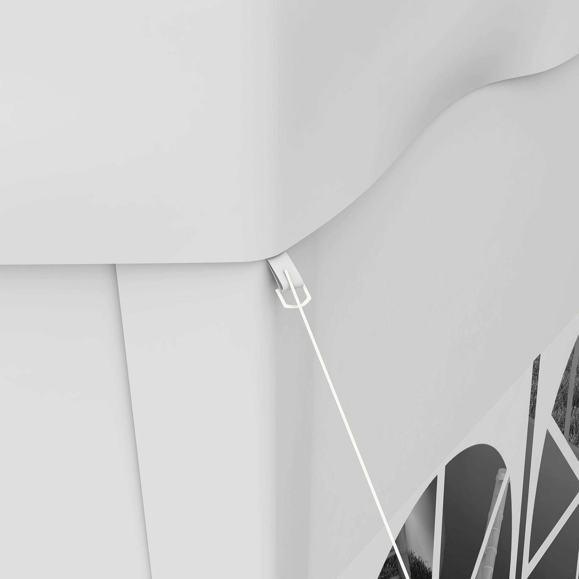 Outsunny 13 ft. Gazebo Canopy Party Tent with 6 Removable Side Walls with Windows and Doors for Outdoor Events, White