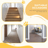 PawHut Extra Tall Dog Gate with Door, Pressure Fit, Auto Close, Double Locking for Doorways Hallways Stairs, White