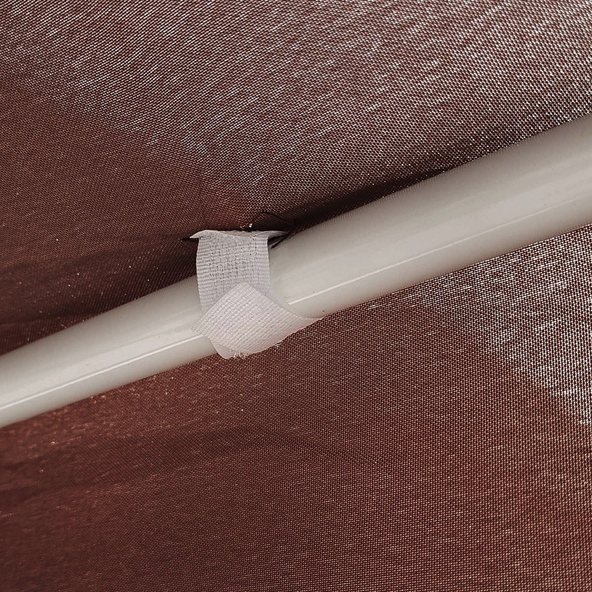 Outsunny 13' x 11' Hexagonal Party Tent, Canopy Tent with Nettings, Zipped Doors for Garden, Patio, Outdoor, Brown