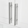 kleankin Bathroom Wall Cabinet, Medicine Cabinet, Over Toilet Storage Cabinet with Shelf for Living Room and Entryway, White