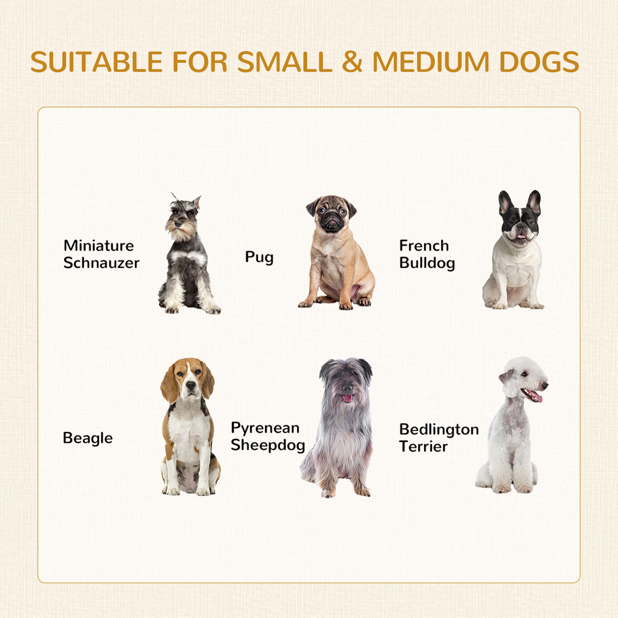 PawHut 32in Dog Crate Furniture with Cushion, 2 Doors, Dog Kennel End Table with Storage, Indoor Dog Cage for Small Medium Dogs, White
