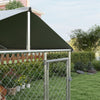 PawHut Outdoor Dog Kennel Dog Run with Waterproof, UV Resistant Cover for Small and Medium Sized Dogs, 6.6' x 6.6' x 4.9', Silver