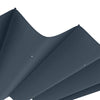 Outsunny Retractable Pergola Canopy, Sun Shade Cover, UV30+ Protected Replacement Canopy Fabric for 9.8' x 7.1' Pergola, Dark Grey