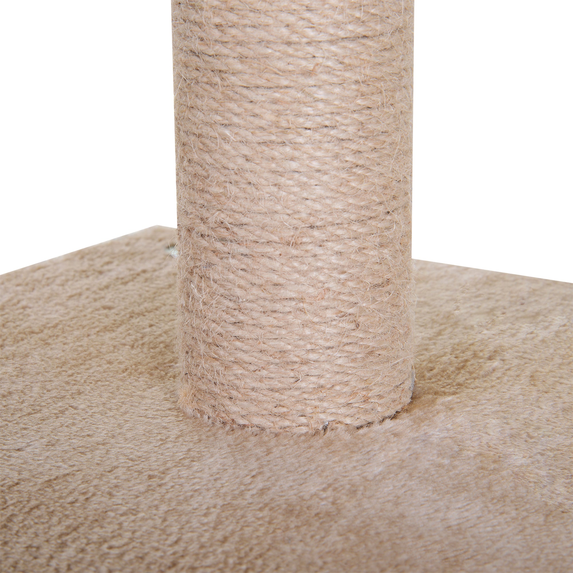 PawHut Cat Tree for Indoor Cats Scratching Posts with 2 Houses, Bed, Ball Toy, Kitten Activity Centre, 60 x 40 x 92 cm, Grey