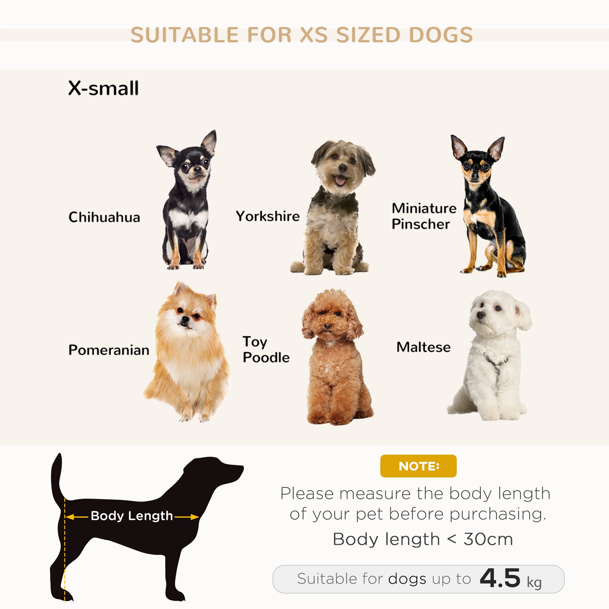 PawHut Pet Sofa Indoor Dog Cat Puppy Bed PU Leather Chair Cushion Mat (67L x 52Dx 40Hcm)