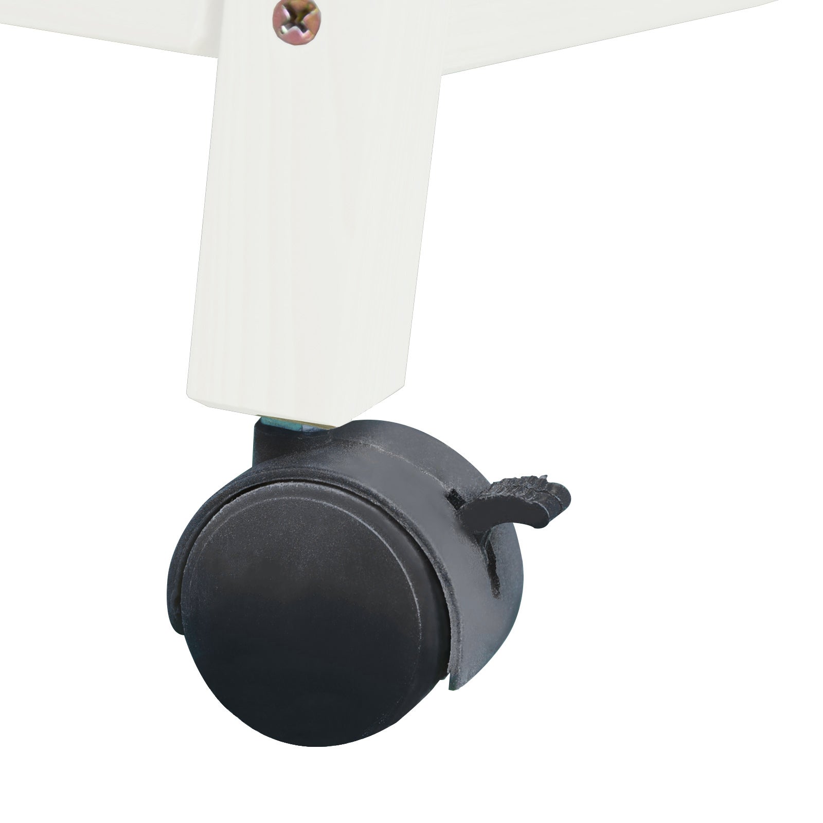 PawHut Rabbit Hutch Indoor Wooden Guinea Pig House Hamster Cage with Wheels, 2 Layers Bunny Cage with Openable Roof, 91.5 x 53.3 x 73 cm, Grey