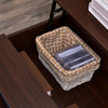 HOMCOM Modern Lift Top Coffee Table with Hidden Storage Compartment and Metal Frame, Center Table for Living Room, Brown