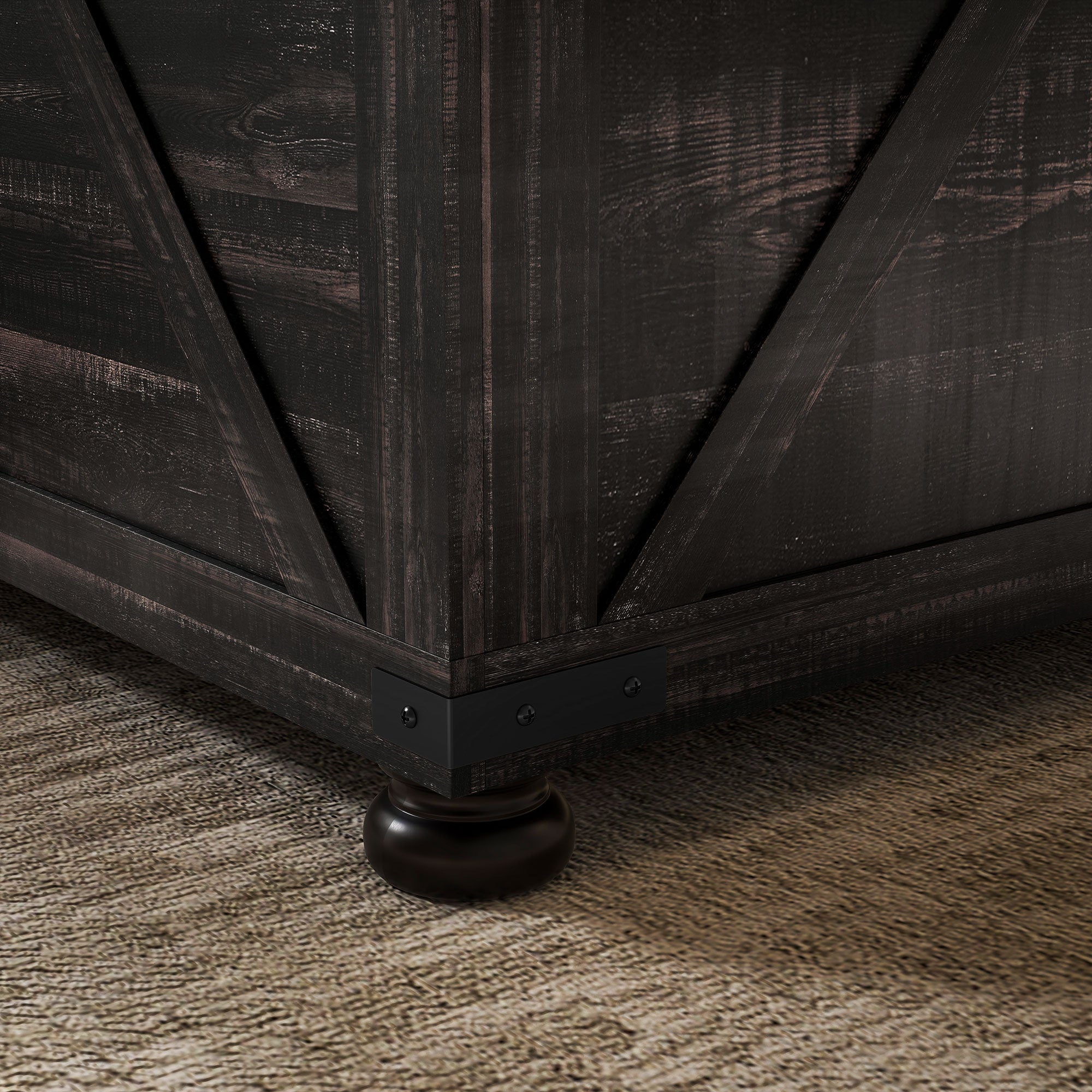 HOMCOM Farmhouse Coffee Table, Square Center Table with Flip-top Lids, Living Room Table with Hidden Storage Compartment and Wooden Legs, Distressed Brown