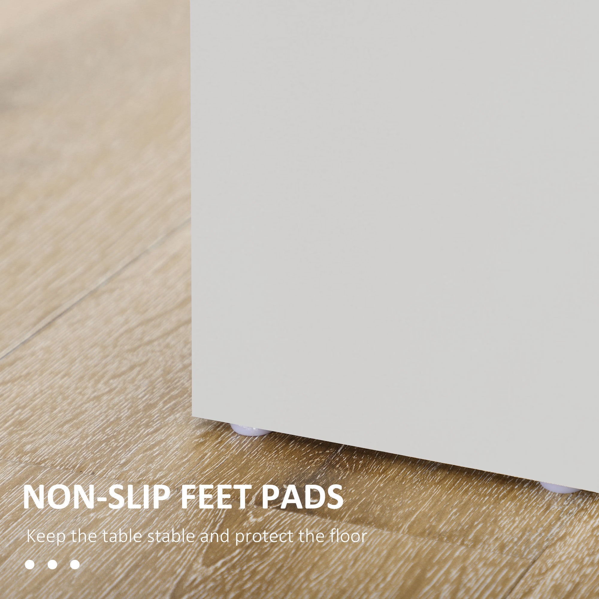 HOMCOM Modern Dining Table for 4-6 People, Kitchen Table with Veneered Tabletop for Dining Room, Living Room, Oak