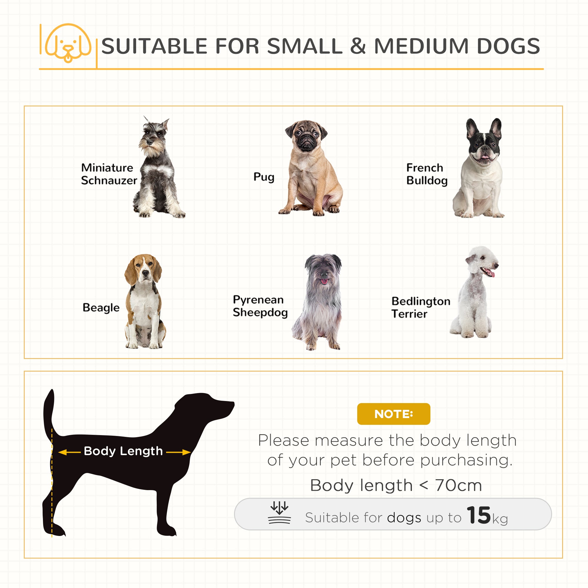 PawHut Dog Crate Pet Kennel Cage Top End Table w/ Soft Cushion for Small Medium Dog Grey 86 x 60 x 70 cm
