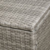 Outsunny Rattan Deck Box, Rattan 113 Gallon Outdoor Storage Box with Lid and Handle for Indoor, Patio Furniture Cushions, Pool and Garden Tools, Mixed Grey